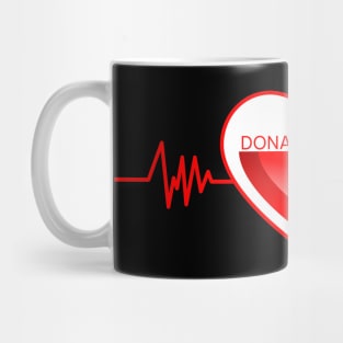 Donate Blood Mug
